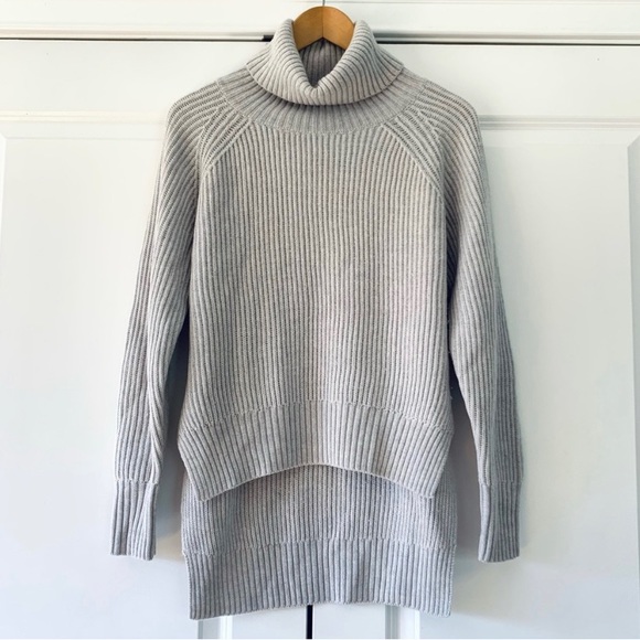 Merino Wool Turtleneck Sweater - Picture 2 of 5